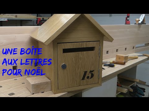 fabrication d&#039;une boite aux lettres en bois