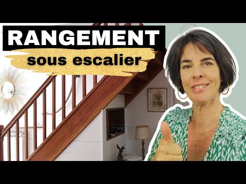 Comment aménager un rangement sous escalier sans prise de tête 🤯