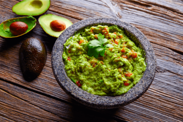 bol de guacamole