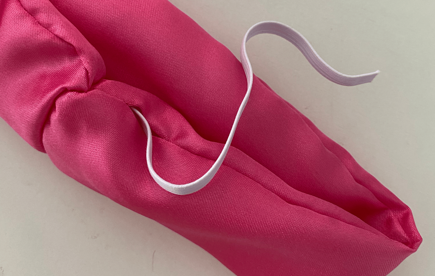 Chouchou Pour Cheveux En Velours Fait Main - Attache élastique Plissée élégante, Lavable