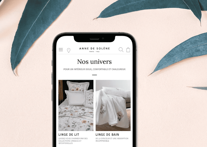 site mobile annedesolene.com