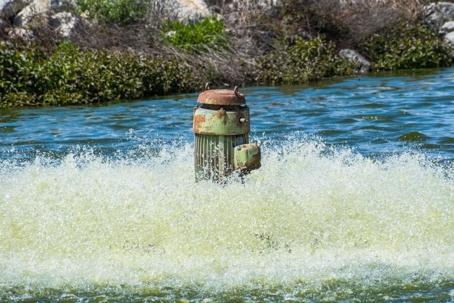 pompe a eau qui fonctionne